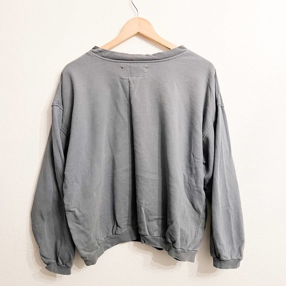 ENUF USA Vintage Sweatshirt Blue Gray XL/L - Picture 2 of 5